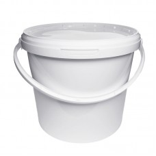 5 LITRE WHITE BUCKET and LID